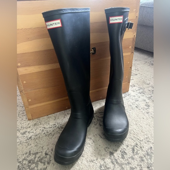 Hunter Boots Women's Original Tall Rain Boots
 - EU 40/41 - fits 9.5-10 women’s - Picture 4 of 4